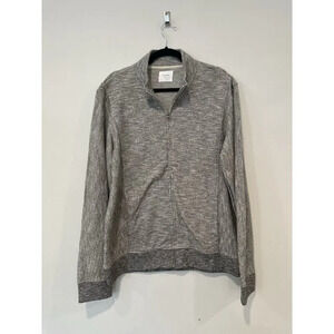 Billy Reid Mens Cardigan With Zipper Gray Size XL Super Soft